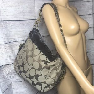 Vintage coach signature handbag